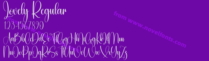 Lovely RegularPreview Lovely RegularPreview