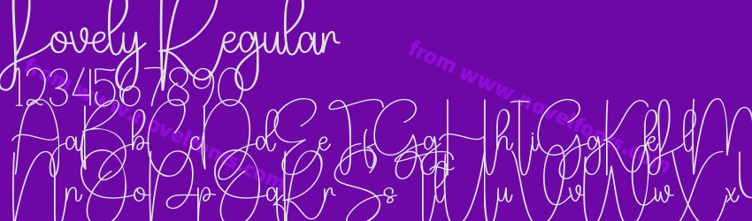 Lovely RegularPreview Lovely RegularPreview
