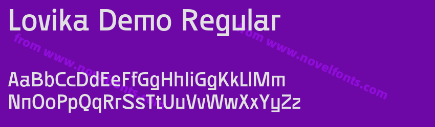Lovika Demo RegularPreview Lovika Demo RegularPreview
