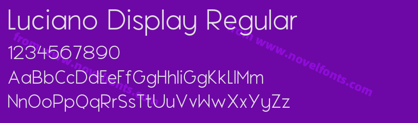 Luciano Display RegularPreview Luciano Display RegularPreview