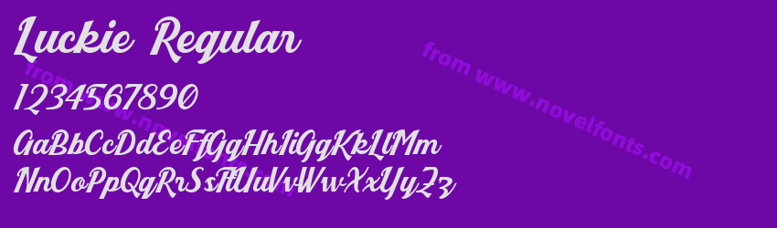 Luckie RegularPreview Luckie RegularPreview