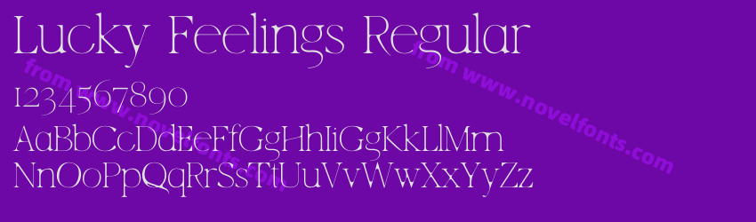 Lucky Feelings RegularPreview