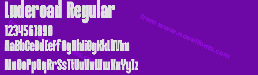 Luderoad RegularPreview Luderoad RegularPreview