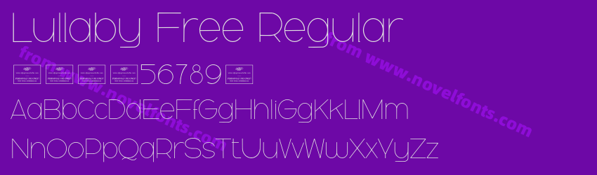 Lullaby Free RegularPreview Lullaby Free RegularPreview