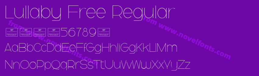Lullaby Free RegularPreview Lullaby Free RegularPreview