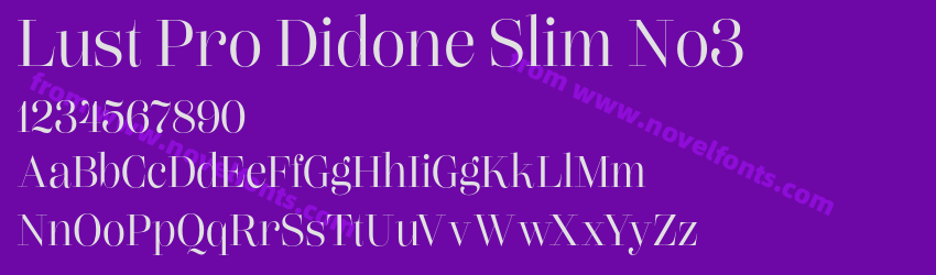 Lust Pro Didone Slim No3Preview Lust Pro Didone Slim No3Preview