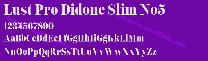 Lust Pro Didone Slim No5Preview Lust Pro Didone Slim No5Preview