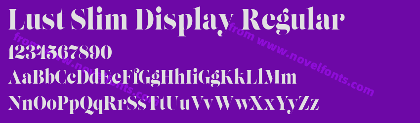 Lust Slim Display RegularPreview Lust Slim Display RegularPreview