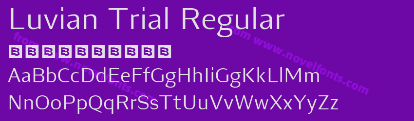 Luvian Trial RegularPreview Luvian Trial RegularPreview