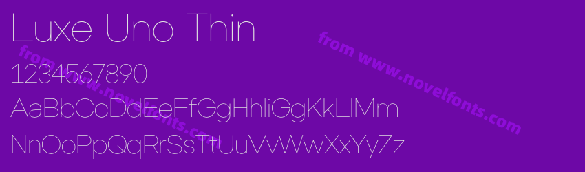 Luxe Uno ThinPreview Luxe Uno ThinPreview