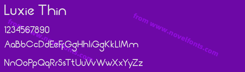 Luxie ThinPreview Luxie ThinPreview