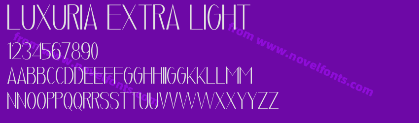 Luxuria Extra LightPreview Luxuria Extra LightPreview