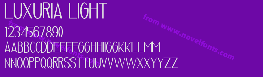 Luxuria LightPreview Luxuria LightPreview