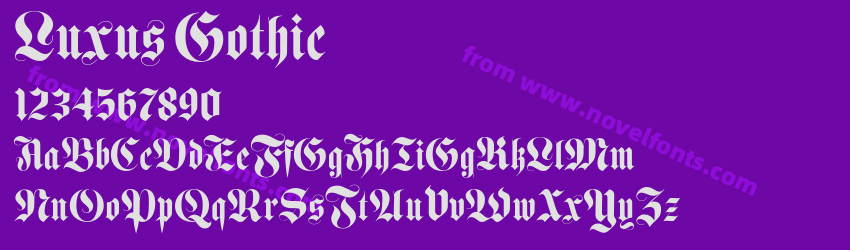 Luxus GothicPreview Luxus GothicPreview