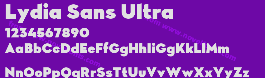Lydia Sans UltraPreview Lydia Sans UltraPreview