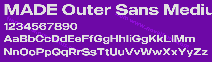 MADE Outer Sans MediumPreview MADE Outer Sans MediumPreview