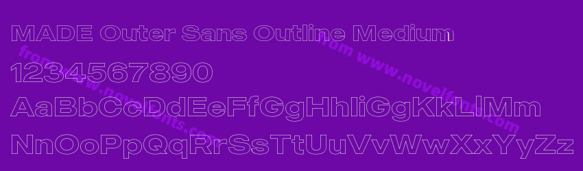 MADE Outer Sans Outline MediumPreview MADE Outer Sans Outline MediumPreview
