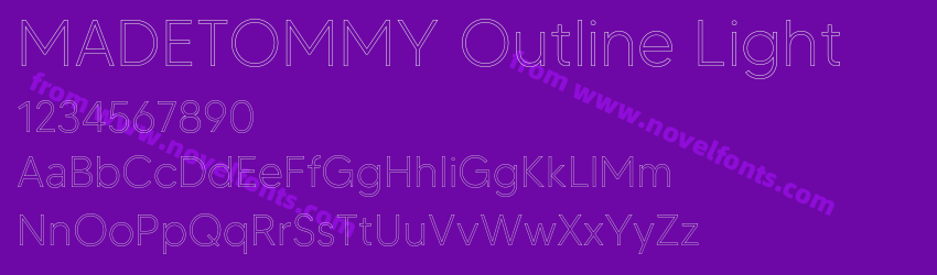 MADETOMMY Outline LightPreview MADETOMMY Outline LightPreview