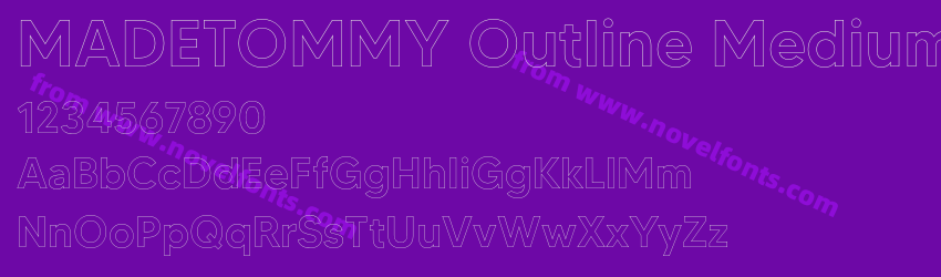 MADETOMMY Outline MediumPreview MADETOMMY Outline MediumPreview