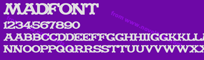 MADFONTPreview MADFONTPreview