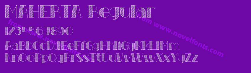 MAHERTA RegularPreview MAHERTA RegularPreview