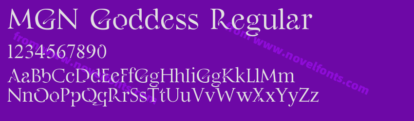 MGN Goddess RegularPreview MGN Goddess RegularPreview