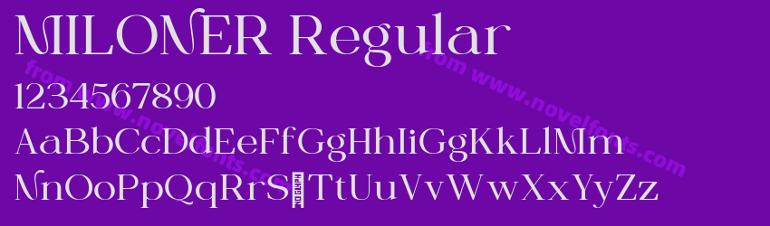 MILONER RegularPreview MILONER RegularPreview