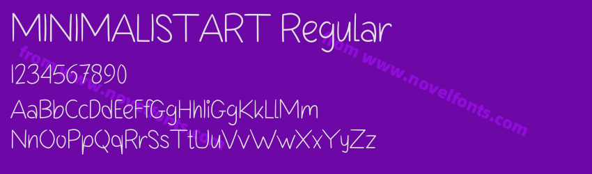 MINIMALISTART RegularPreview MINIMALISTART RegularPreview