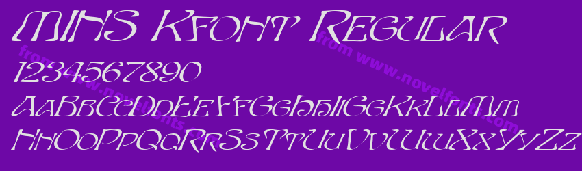 MINS Kfont RegularPreview MINS Kfont RegularPreview