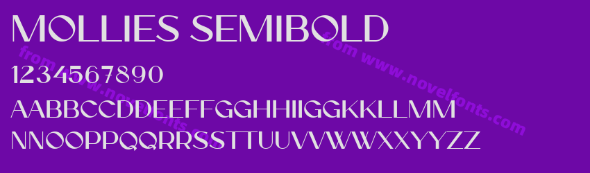 MOLLIES SemiboldPreview MOLLIES SemiboldPreview