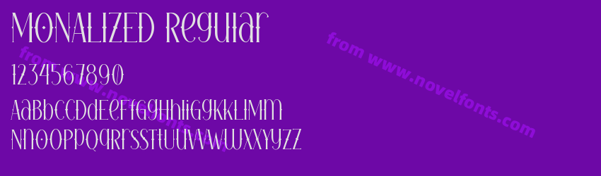 MONALIZED RegularPreview MONALIZED RegularPreview