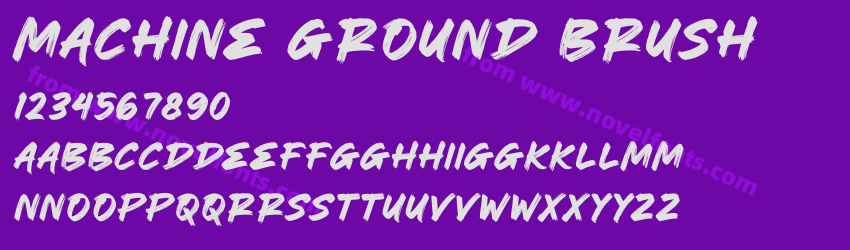 Machine Ground BrushPreview Machine Ground BrushPreview