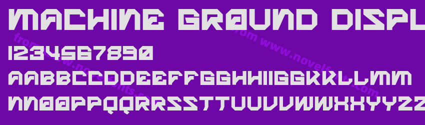 Machine Ground DisplayPreview Machine Ground DisplayPreview