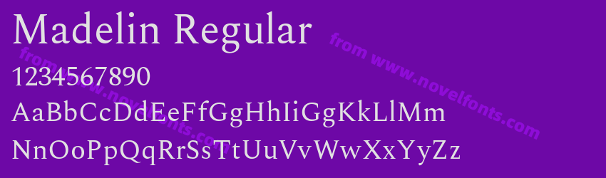Madelin RegularPreview Madelin RegularPreview
