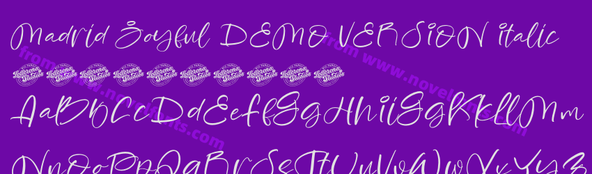 Madrid Joyful DEMO VERSION ItalicPreview Madrid Joyful DEMO VERSION ItalicPreview