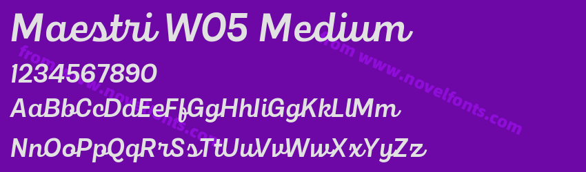 Maestri W05 MediumPreview Maestri W05 MediumPreview