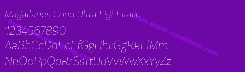 Magallanes Cond Ultra Light ItalicPreview Magallanes Cond Ultra Light ItalicPreview