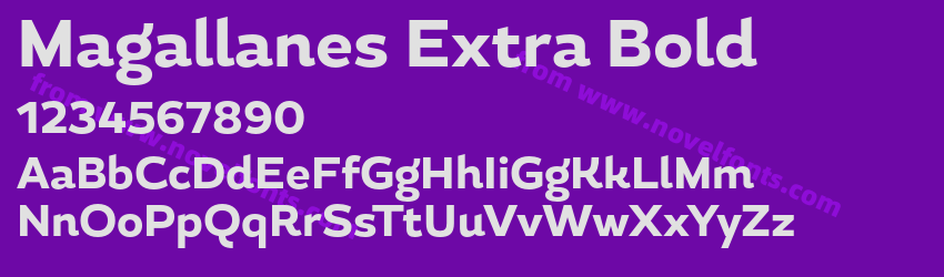 Magallanes Extra BoldPreview Magallanes Extra BoldPreview