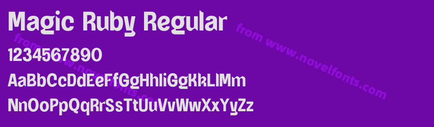 Magic Ruby RegularPreview Magic Ruby RegularPreview