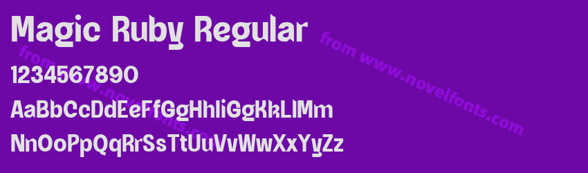 Magic Ruby RegularPreview Magic Ruby RegularPreview