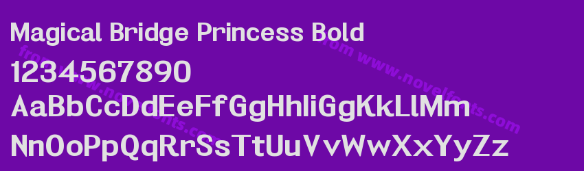 Magical Bridge Princess BoldPreview Magical Bridge Princess BoldPreview