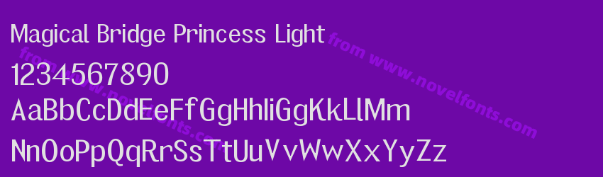 Magical Bridge Princess LightPreview Magical Bridge Princess LightPreview