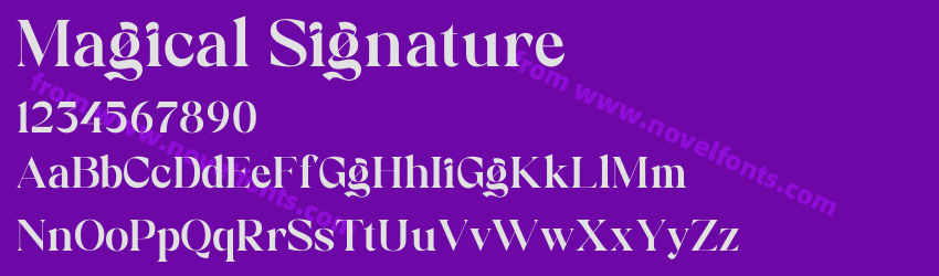 Magical SignaturePreview Magical SignaturePreview