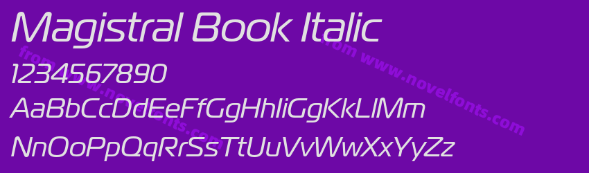Magistral Book ItalicPreview Magistral Book ItalicPreview