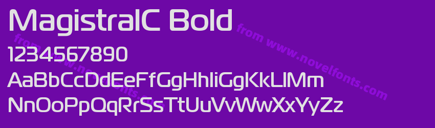 MagistralC BoldPreview MagistralC BoldPreview