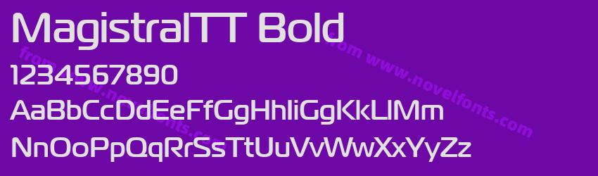 MagistralTT BoldPreview MagistralTT BoldPreview