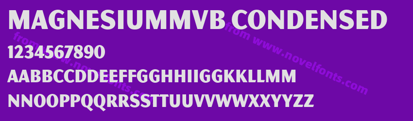 MagnesiumMVB CondensedPreview MagnesiumMVB CondensedPreview
