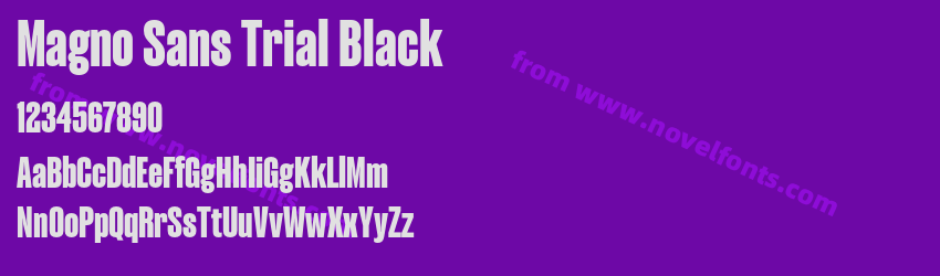 Magno Sans Trial BlackPreview Magno Sans Trial BlackPreview