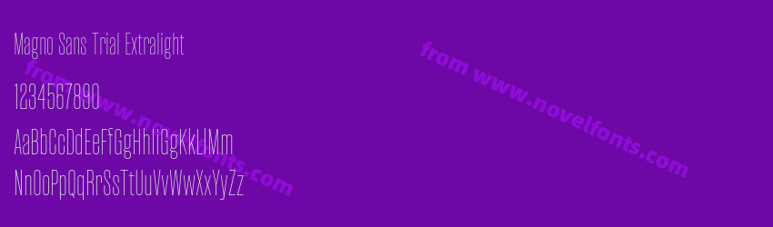 Magno Sans Trial ExtralightPreview Magno Sans Trial ExtralightPreview