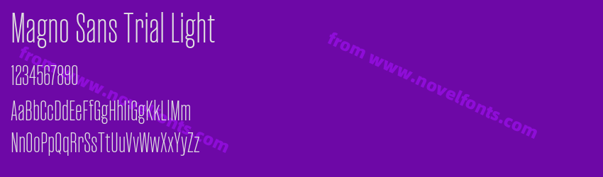 Magno Sans Trial LightPreview Magno Sans Trial LightPreview